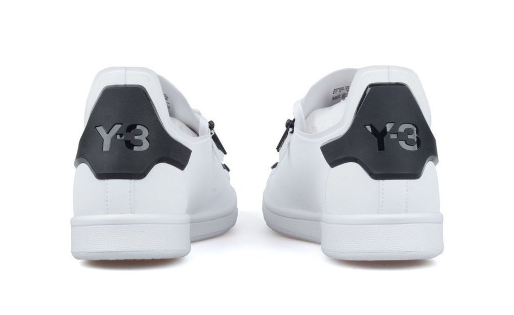 Adidas Y-3 Stan Smith Zip белые с черным (40-43)
