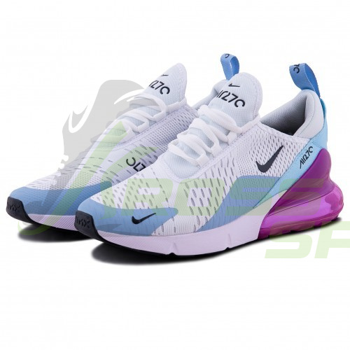  Nike Air Max 270 White\Blue\Purple
