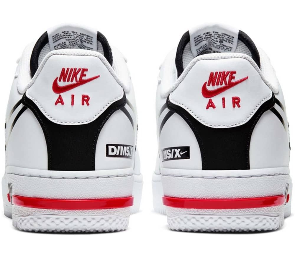 Nike Air Force 1 React GS 'D/MS/X' белые  кожа-нейлон мужские